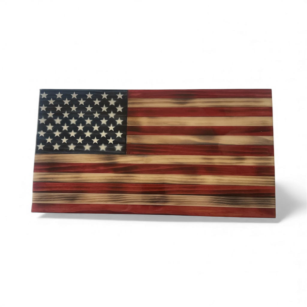American Wooden Flag